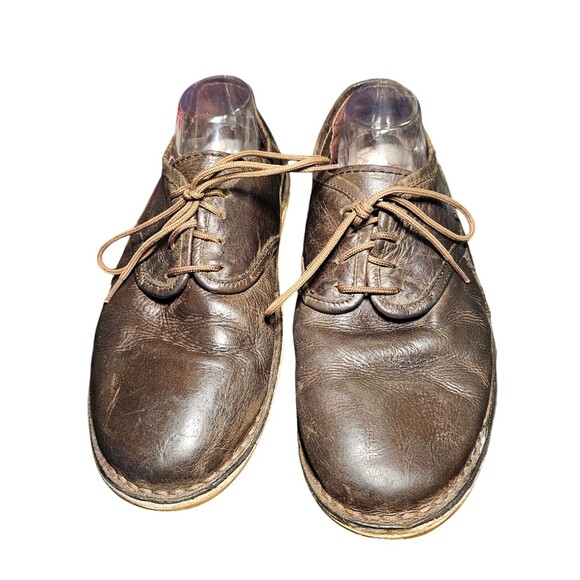 Oliberte Africa Brown Leather Oxford Shoes Size 12.5 Loafer Mens main image 8